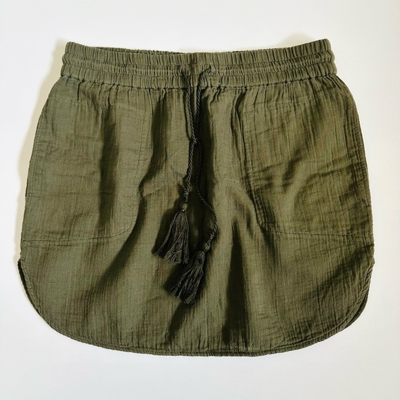 ARITZIA COMMUNITY Organic Cotton Skirt Small Muslin Gauze Stretchy - Picture 9 of 9